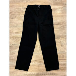 Women’s Size 6 GAP Black Chino Cuff Ankle Pants